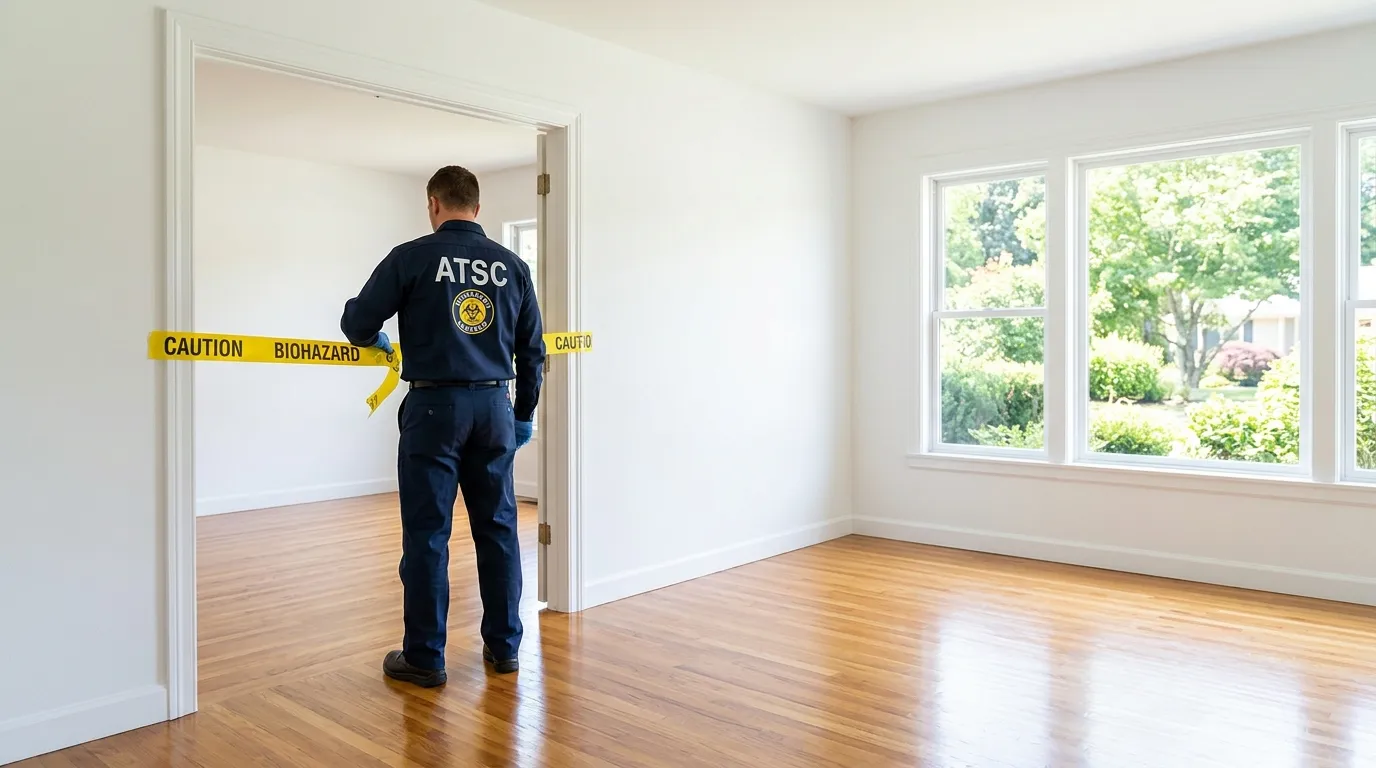 Certified biohazard cleanup crew performing Decomposition Cleanup in Fort Lauderdale